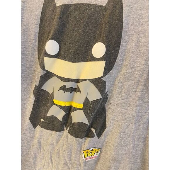 DC Comics Batman Baoy Pop T-Shirt shirt Mens XL Gray - Picture 5 of 5
